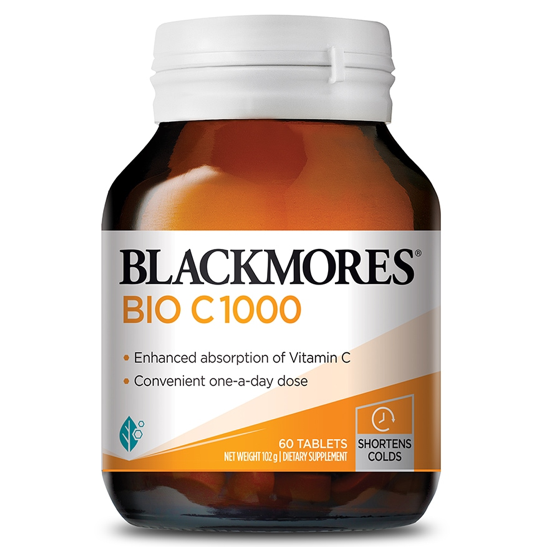 BLACKMORES-活性維他命C 1000  60粒 維他命C